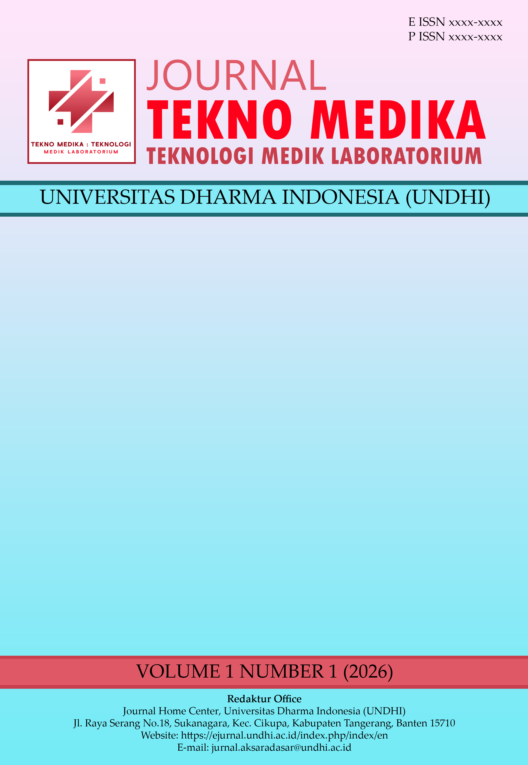 					View Vol. 1 No. 2 (2026)
				